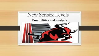 New Sensex Levels
Possibilities and analysis
 