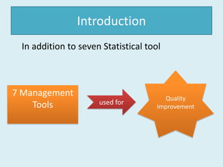 New seven management tools | PPT