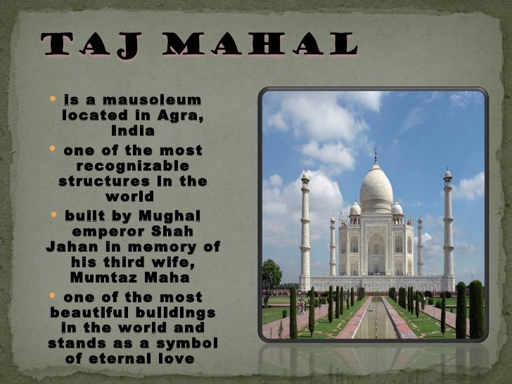 Essay on 7 wonders of the world