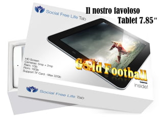 Il nostro favoloso
Tablet 7.85”
 
