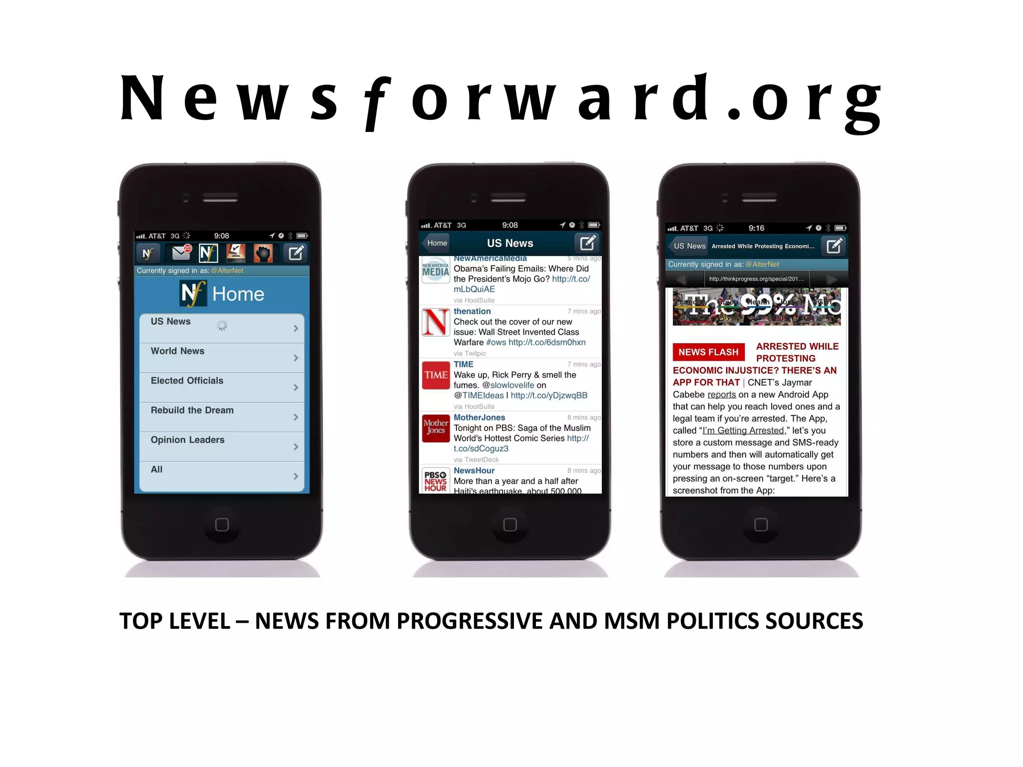 News f orward.org TOP LEVEL – NEWS FROM PROGRESSIVE AND MSM POLITICS SOURCES 