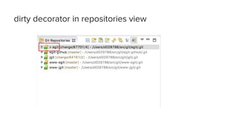 dirty decorator in repositories view
 