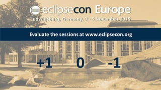 News from Git in Eclipse - EclipseCon 2015 Europe