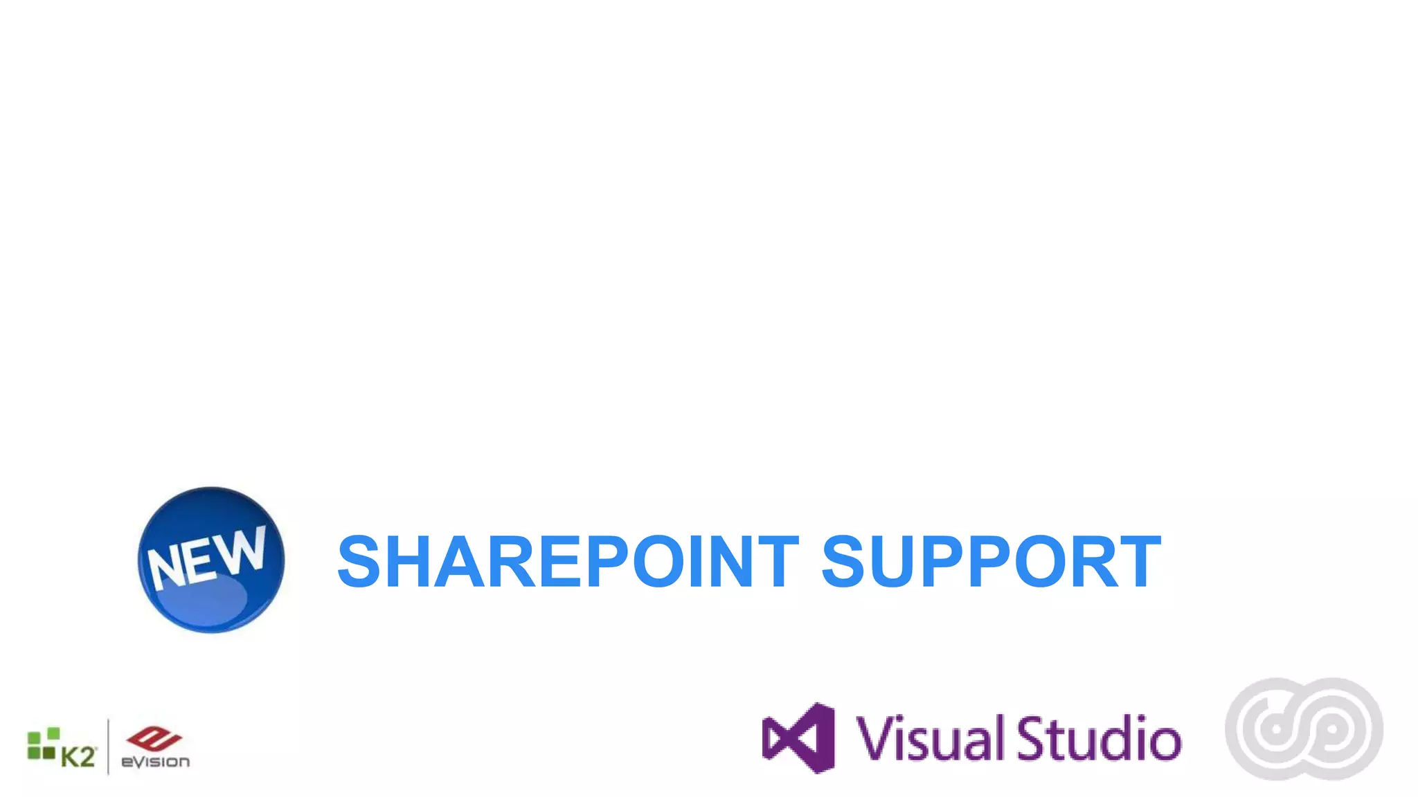 SHAREPOINT SUPPORT
 
