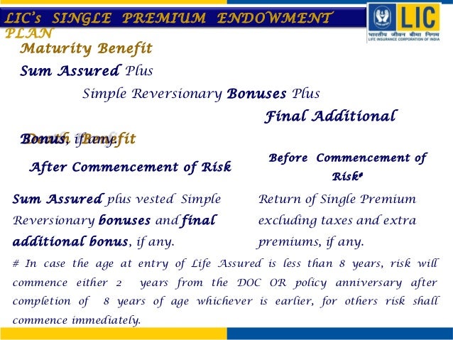 Lic Plan No 817 Premium Chart