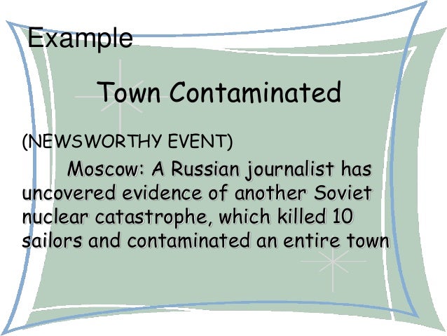 News Item Text