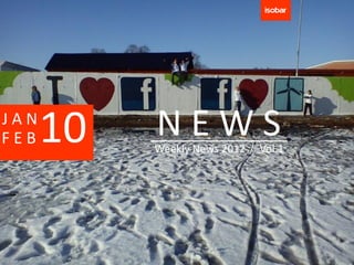 JAN
FEB   10   NEWS
           Weekly News 2012 / Vol.1
 
