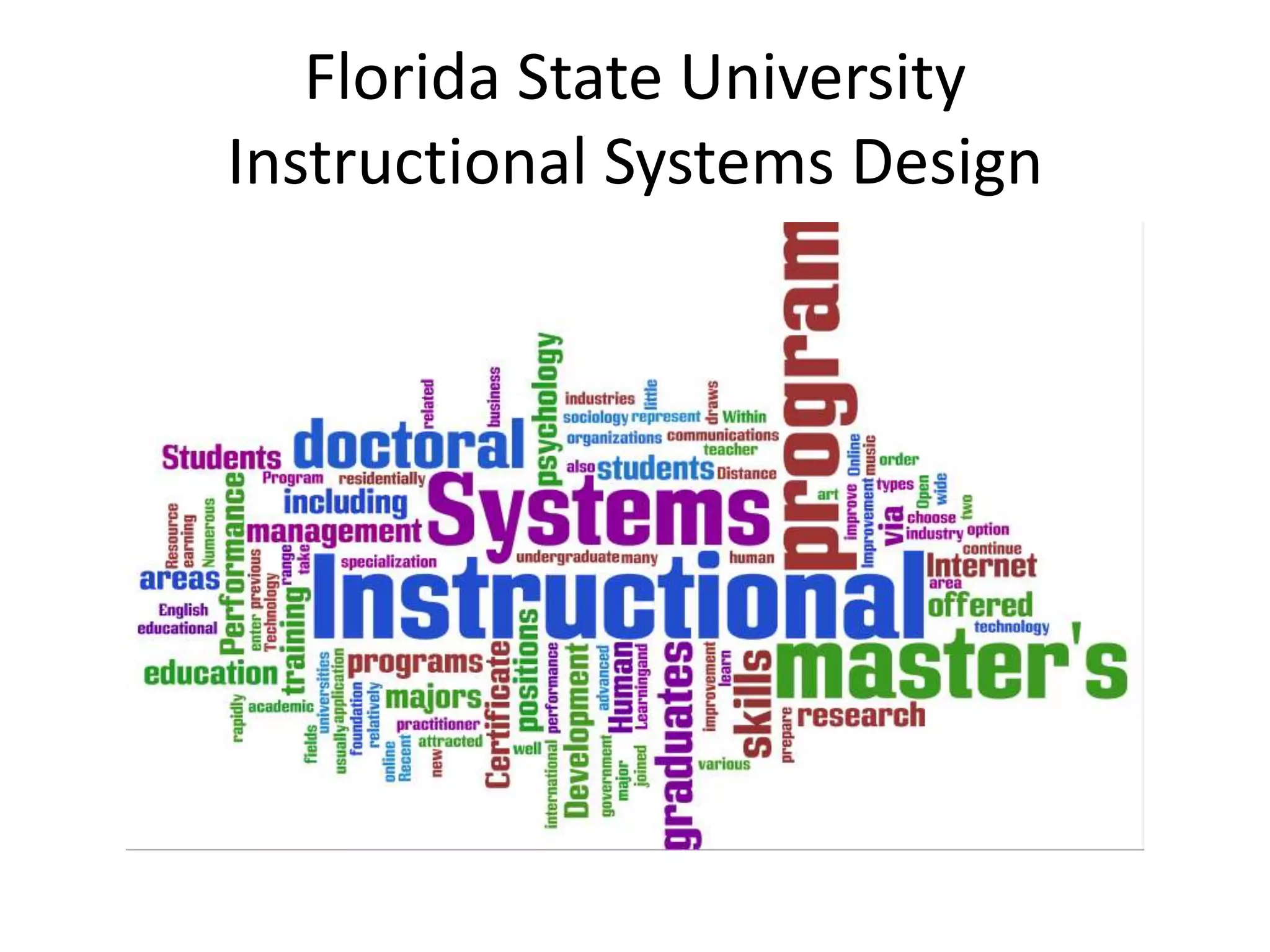 Instructional Systems Analyst