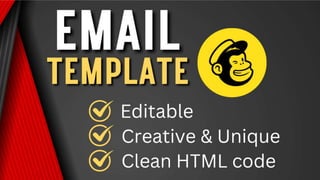 Unique Newsletter Design for Marketing Emails