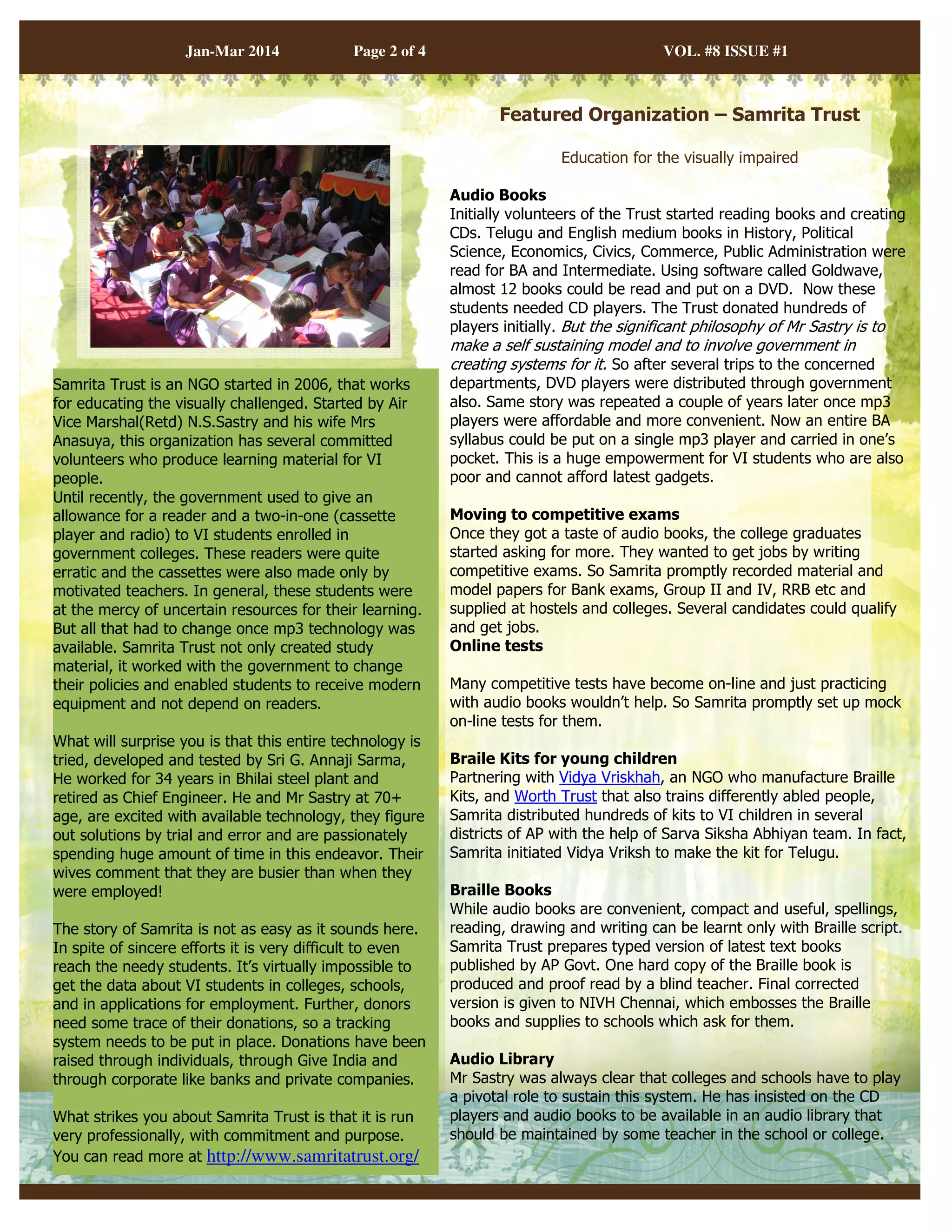 Inspiring Teachers Jan-Mar 2014 | PDF