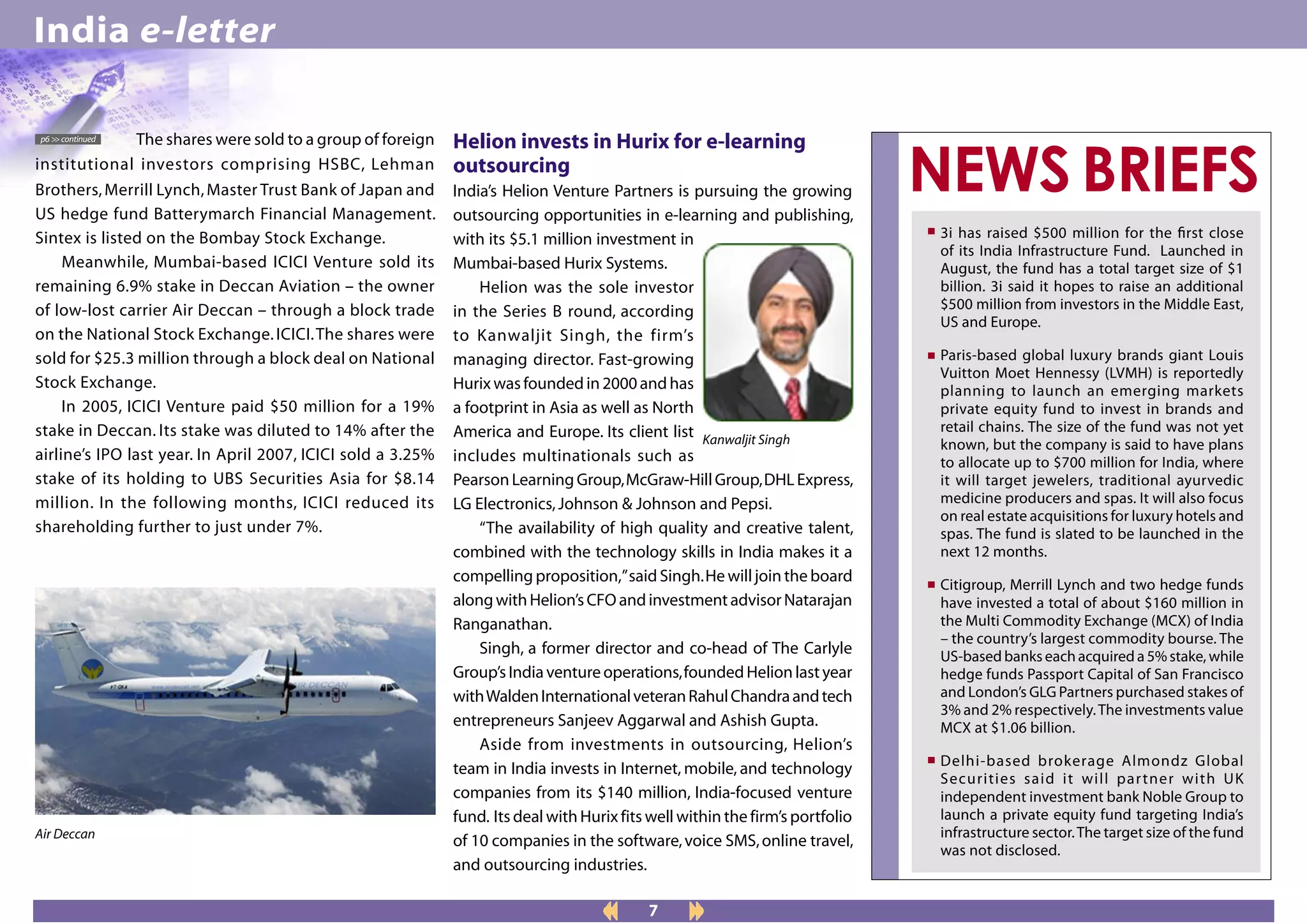 AVCJ - News Letter Oct 15 2007
