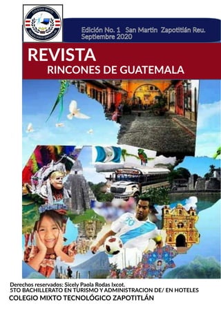 FOLLOW MERINCONES DE GUATEMALA
Edición No. 1 San Mar�n Zapo�tlán Reu.
Sep�embre 2020
Derechos reservados: Sicely Paola Rod...