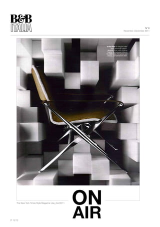 N° 6
                                                       November_December 2011




      The New York Times Style Magazine Usa_2oct2011




P. 12/12
 