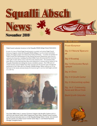 Squalli Absch
News
November 2010
 
