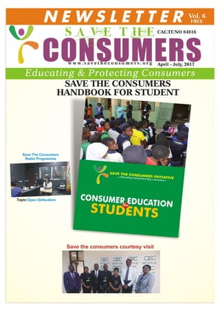 Save The Consumers Newsletter 2