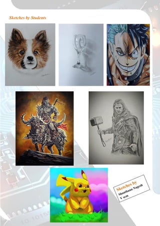 Sketches by Students
 