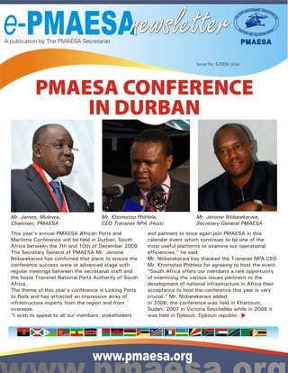 e-PMAESA Newsletter 23