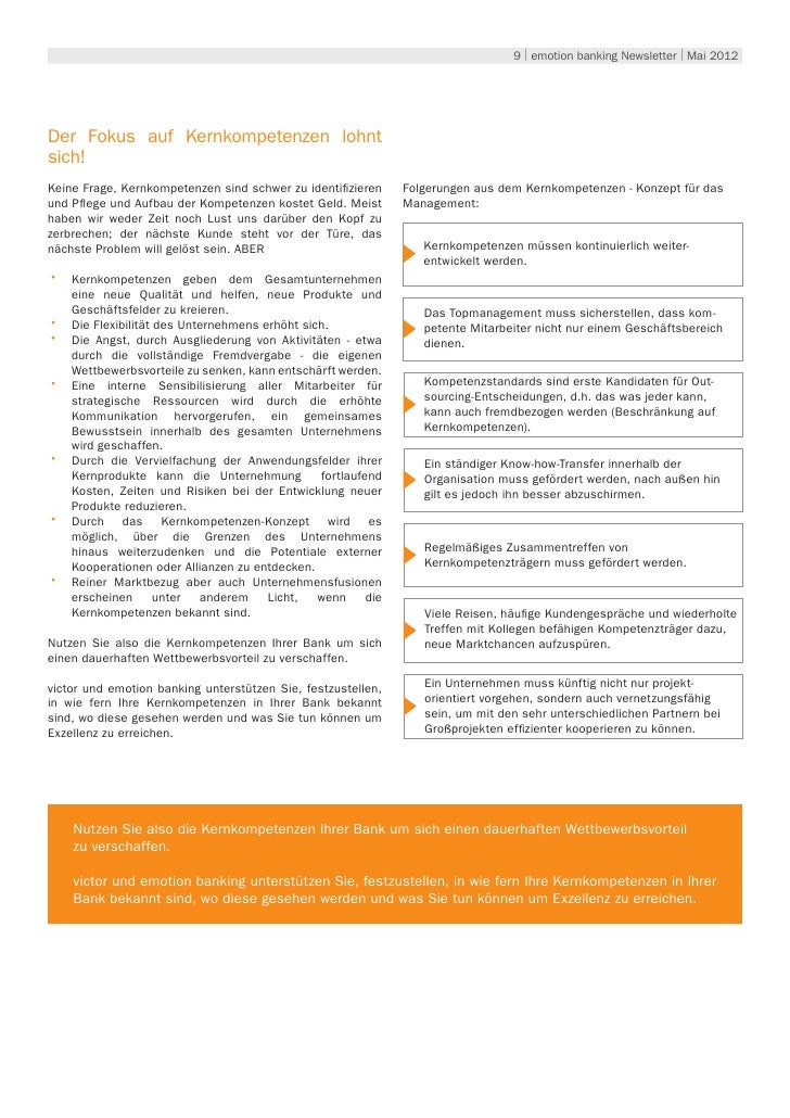 Newsletter 3 Kernkompetenzen