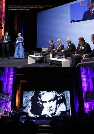 victor GALA 9
„victor überzeugt durch sein einzigartiges 360o Managementtool, seine
einfache Handhabung und seine tiefgehenden Analysen.“
Dr. Barbara Aigner, GF emotion banking
 