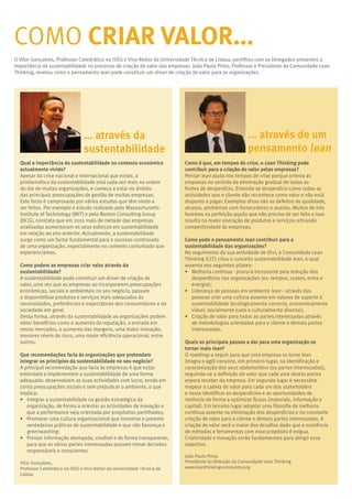 Newsletter BCSD Lisboa 2011