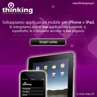 Sviluppiamo applicazioni per iPhone e iPad