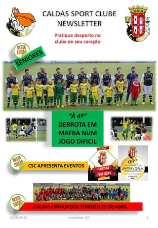 Empate em Óbidos - Real Sport Clube
