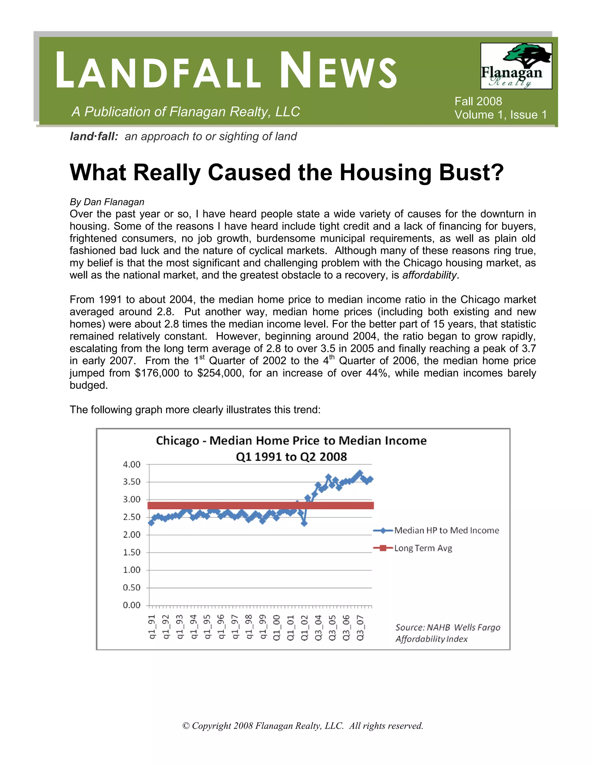 Newsletter Fall 2008