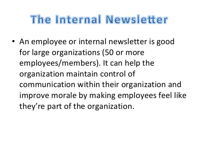 internal news letter