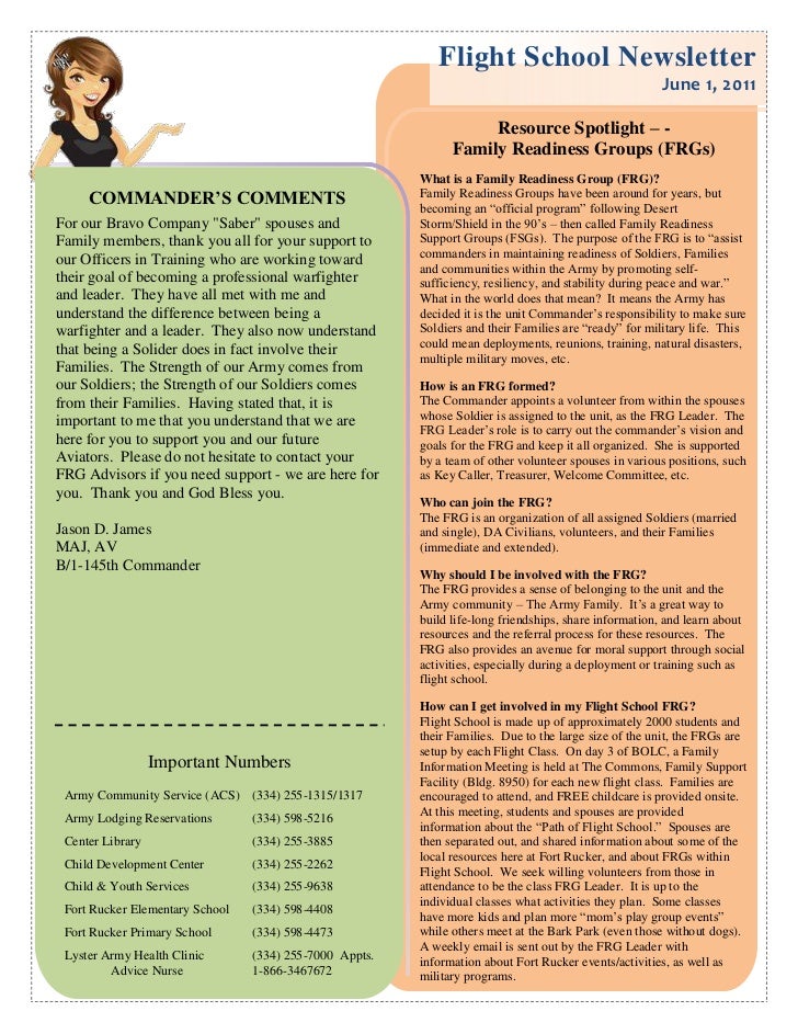 Newsletter June 2011