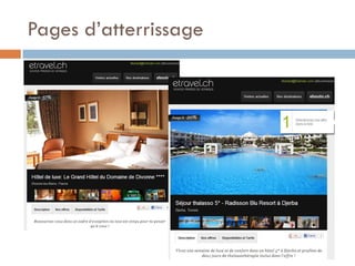Pages d’atterrissage
 