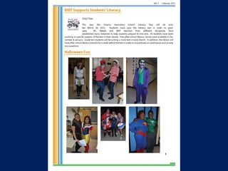 BMT March Newsletter