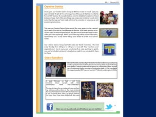 BMT March Newsletter