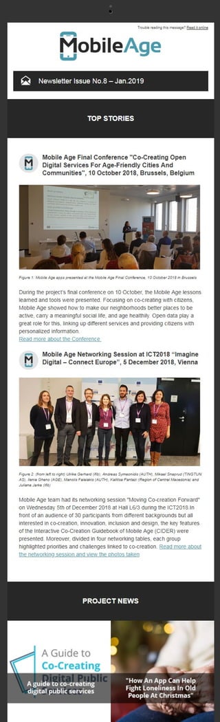 Mobile Age Newsletter No.8 - January 2019