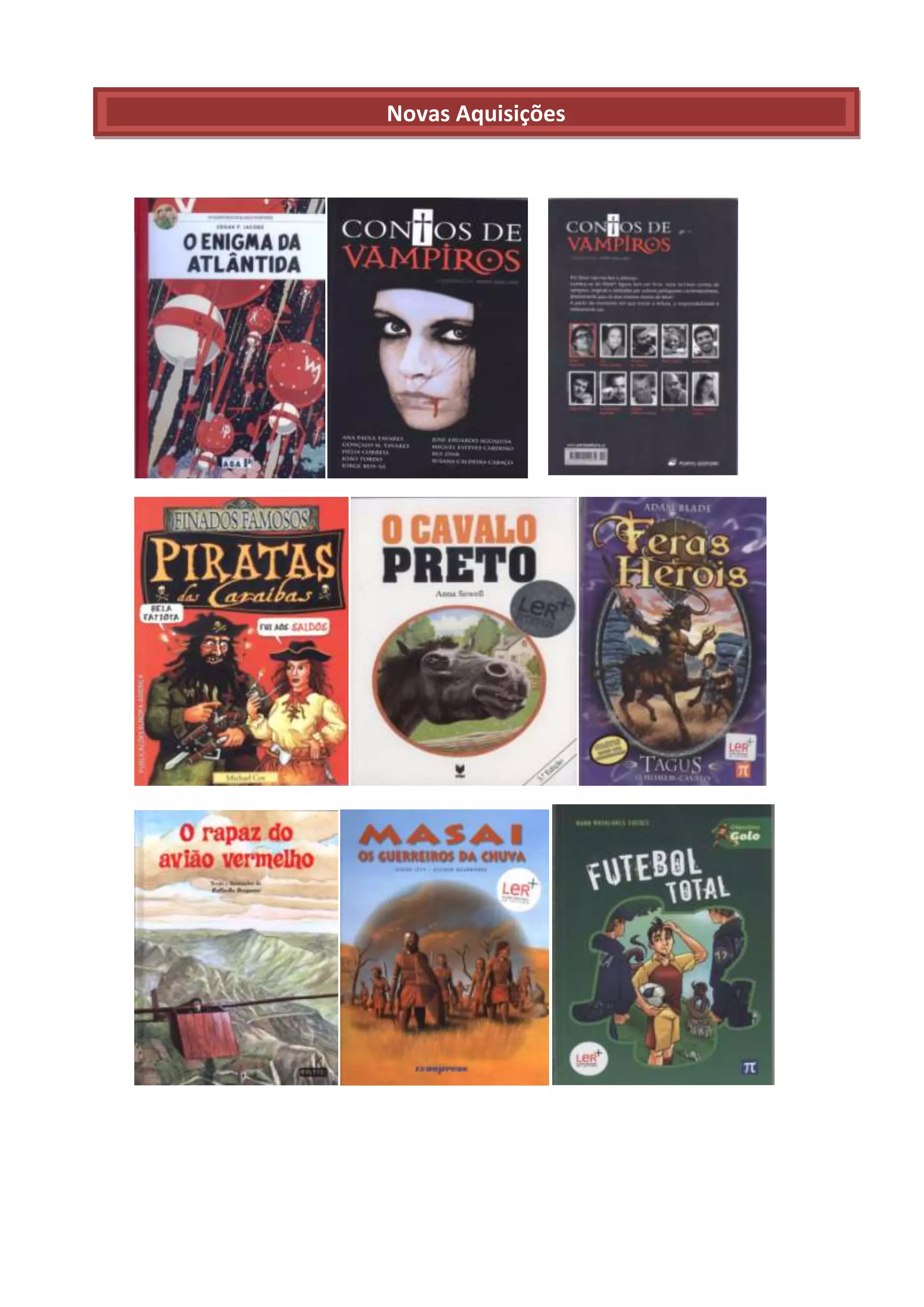 Novas Aquisições