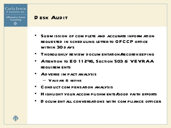 Ofccp Compliance Review Steps And Strategies