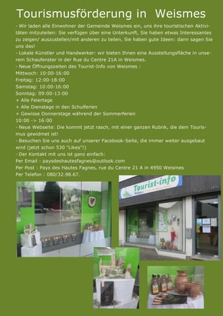 Newsletter printemps 2015 al