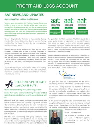 Accountancy Learning Summer Newsletter