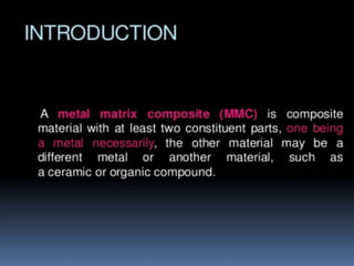 metal matrix composite | PPT
