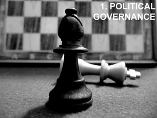 1. POLITICAL
GOVERNANCE
 