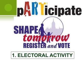 1. ELECTORAL ACTIVITY
 