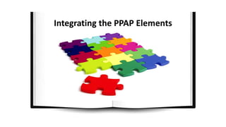 Integrating the PPAP Elements
 