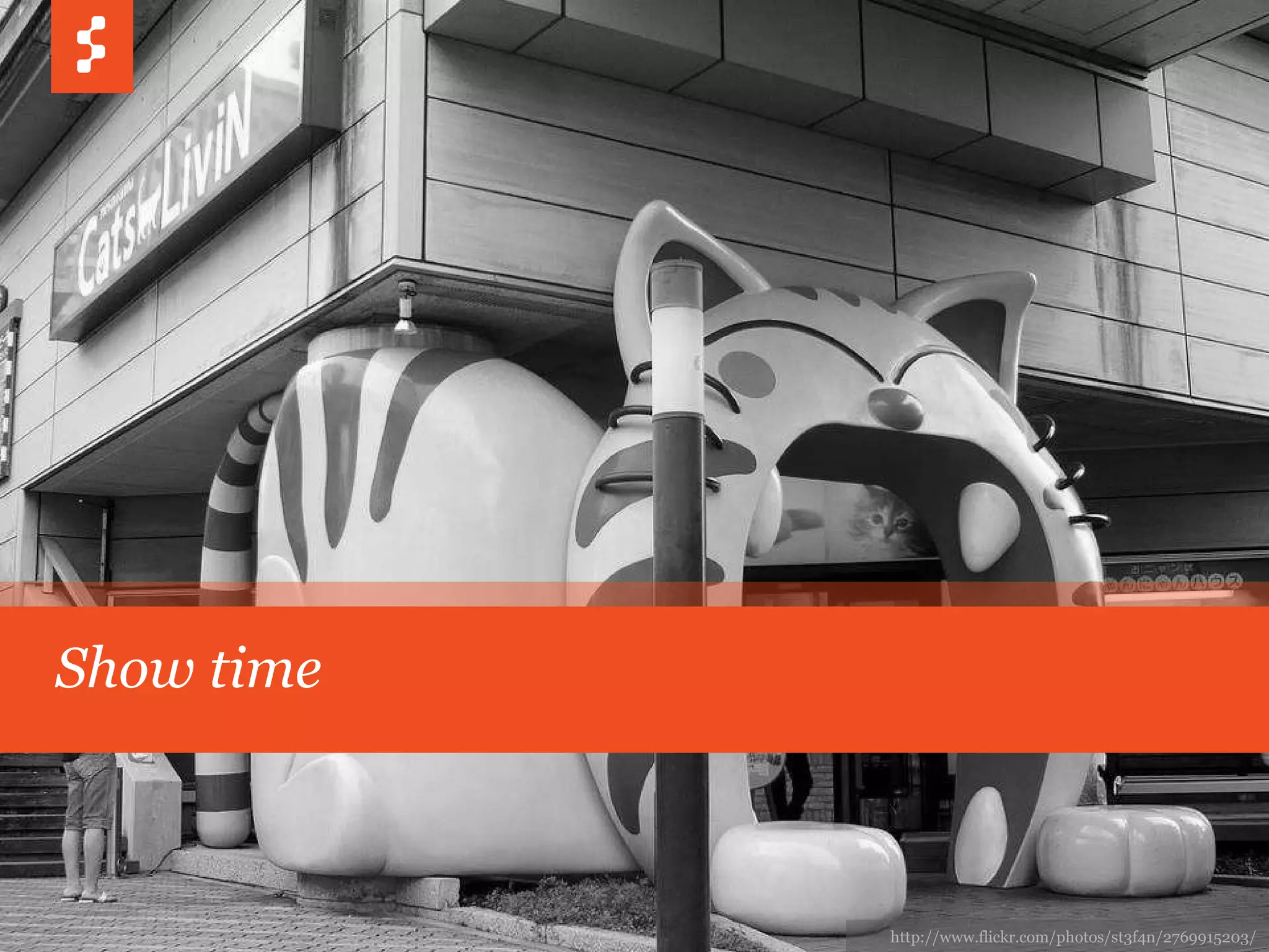 Show time http://www.flickr.com/photos/st3f4n/2769915203/ 