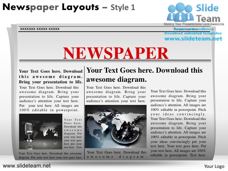 newspaper templates powerpoint - gse.bookbinder.co newspaper templates powerpoint - gse.bookbinder.co, Presentation templates
