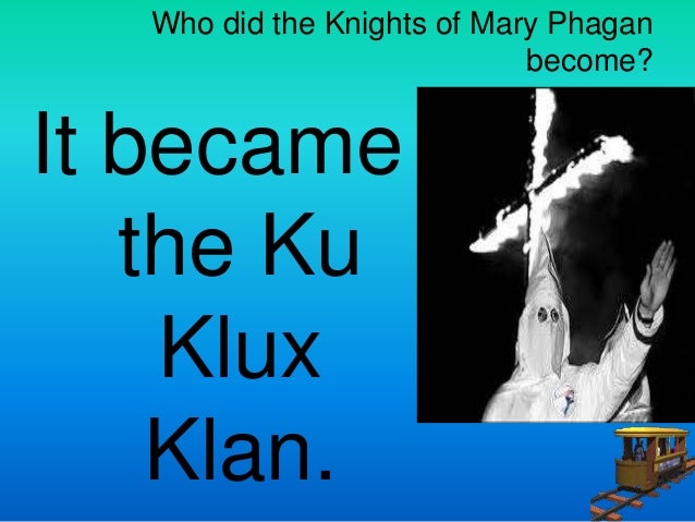 The Knights Of Mary Phagan
