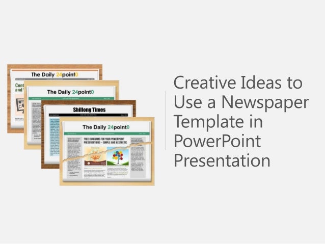newspaper template powerpoint presentations newspaper ppt template