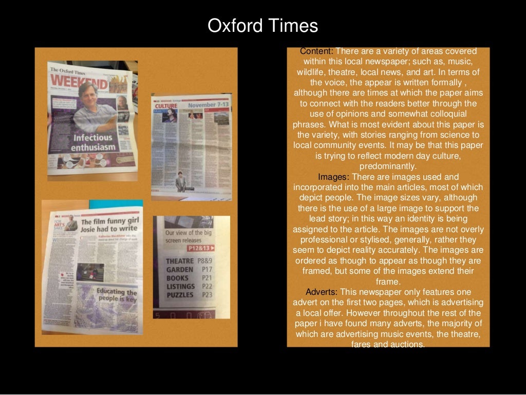Newspaper Analysis