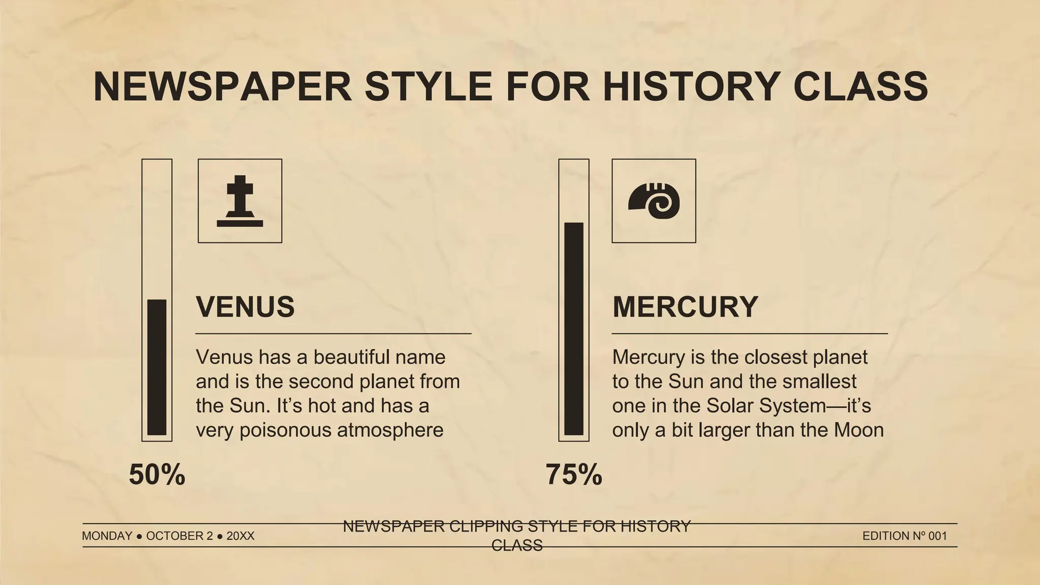 Newspaper Clipping Style for History Class Infographics by Slidesgo.pptx