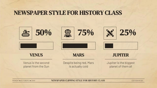 Newspaper Clipping Style for History Class Infographics by Slidesgo.pptx