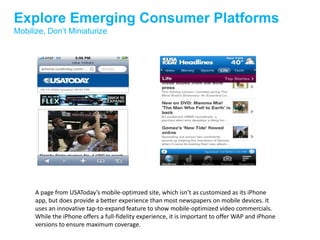Digital Concepts to Serve the Newspaper Industry