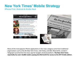 Digital Concepts to Serve the Newspaper Industry